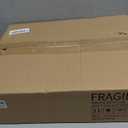 Churboro 48 Spice Jars with 547 Labels- Glass Spice Jars with Black Metal Caps, 4oz Empty Spice Containers with Shaker Lids, Funnel, Chalk Pen, Square Seasoning Bottles for Spice Rack, Drawer, Cabinet