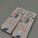 SET OF 2, Bookmarks for Women Christmas Gifts - Stocking Stuffers for Women Teachers Mothers Friends Book Lovers, Unique Cute Butterfly Metal Feather Flower Vintage Bookmark, Gift Ideas for Birthdays