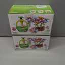 2 x Plunack Fabric Bouquet Craft Kits for Kids Age 4-8, Flower Bouquet Toys DIY Flowers Making Kit for Girls Flower Press Set Arts & Crafts Toys Educational Christmas Birthday Gift for Girls 3+ Year Old (Green)