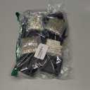 Dazzle Bright 4 Pack Solar String Lights Outdoor, Total 160FT 480LED Solar Powered Waterproof Fairy Lights 8 Modes, Silver Wire Lights for Christmas Patio Party Tree Yard Decoration (Multi Color)