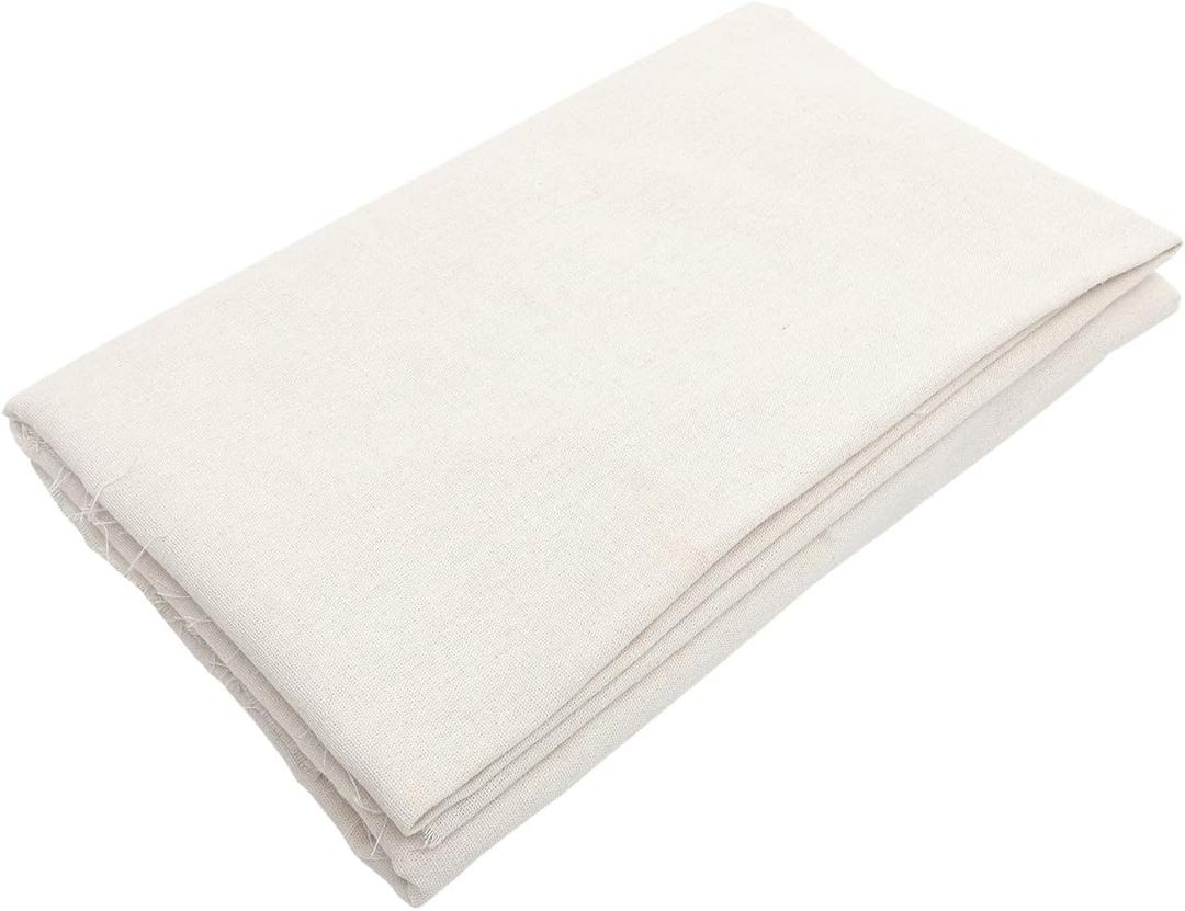 TEHAUX Pre-Cut Lamp Shade Material Linen Fabric Light Cover Diy for Floor Lamp Home Decoration 59.05X39.37X0.03In
