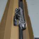 Tension Curtain Rod Heavy Duty Curtain Rods No Drilling Adjustable Rod for Window Patio, Holds 56 lbs, Rust Resistant, 1.26" Diameter (Black, 41" to 86")