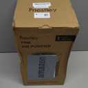 Priestley Small Air Purifiers for Home Bedroom Dorm Office Desktop, 20dB Quiet 3-in-1 HEPA Air Purifier with Essential Oil Diffuser, Air Filters Smoke, Allergies, Pet Dander, Odor, Dust (White P066)