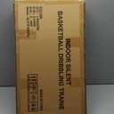 Portable Basketball Training Aid Basketball Training Equipment Indoor or Outdoor Silent Mat Basketball Training Rebounder Ball Returns & Guard Nets for Baseball