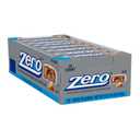 ZERO White Fudge, Caramel, Peanut and Almond Nougat Candy Bars, 1.85 oz (24 Count) (EXP 09/01/26)
