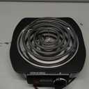 IMUSA Single Electric Burner, Black