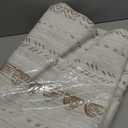 Nakagishi Area Rug Living Room Rugs: 5x7 Washable Boho Large Neutral Farmhouse Soft Moroccan Stain Resistant Indoor Carpet for Bedroom Nursery Kids Playroom Office Dining Room Home House Decor- Brown