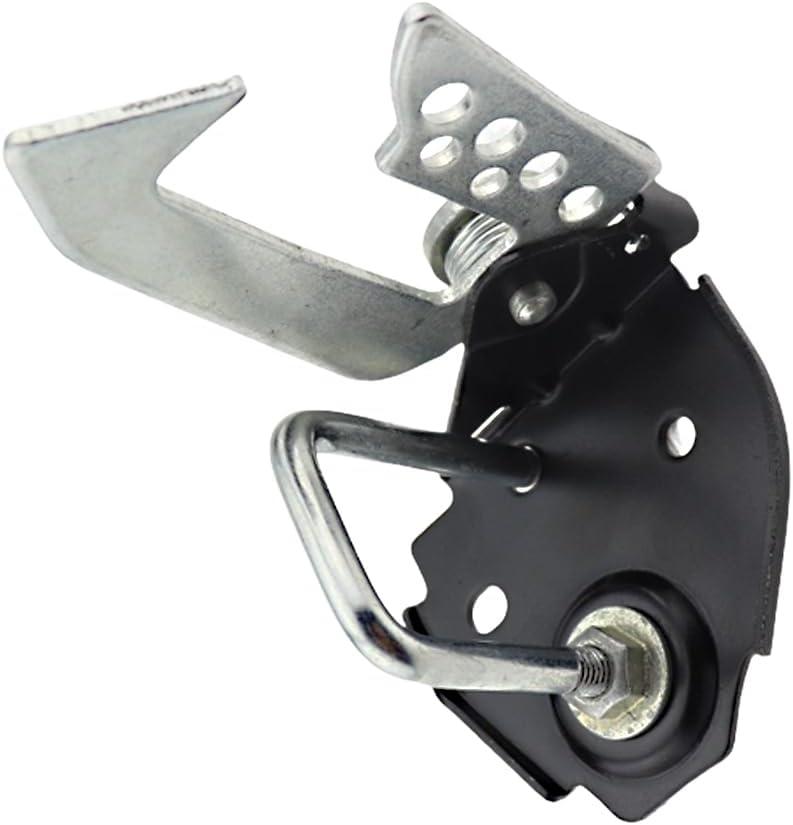 Upper Bonnet Catch Hood Lock Latch Right Passenger Side, Compatible with BMW 528I 535D 535I 550I 640I 650I 740I 740LD 740LI 750I 750LI 760LI ACTIVEHYBRID, OE Replace 51237183764