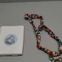 Scrunchie Lanyards for ID Badges and Keys, Cute Teacher Lanyard for Women, Nurses or Cruise, Stretchy Retractable Lanyard