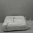 Soft Alaskan King Comforter 120"x 132" Extra Large Lightweight Quilted Down Alternative All Season Fluffy Breathable Microfiber White