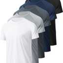 BALENNZ Workout Shirts for Men Short Sleeve Mens Athletic T-Shirts 5BS
