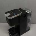 Single Serve Coffee Maker with Built-in Detachable Milk Frother, Iced and Hot Coffee Machine for K Cup & Grounds, 40oz Removable Water Reservoir, 6 Cup Sizes, Fits 7.3" Travel Mug, Black