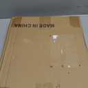 Foldable Laptop Table, Bed Desk, Breakfast Serving Bed Tray, Portable Mini Picnic Table & Ultra Lightweight, Folds in Half with Inner Storage Space (Bamboo Wood Grain)