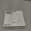 Bluetooth 6.0 Earplug Headphones with 40H Playtime & OSHA Compliant 29dB Noise Reduction Hearing Protection, Rechargeable Wireless Neckband Earbuds w/Mic, IPX6 Waterproof for Construction, Workshop