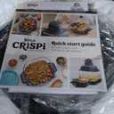 Ninja Crispi 4-in-1 Glass Air Fryer | 450F | Non-Toxic | 4QT & 6-Cup Glass Containers w/Lids | Microwave, Freezer, Dishwasher Safe | Max Crisp, Air Fry, Bake, Recrisp | Stone | FN101ST