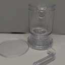 RUIYUE Pour-Over & Immersion Coffee Dripper & Maker, Stop-Valve 17oz Steep-and-Release Brewer, 304 Stainless Steel Mesh Filter, Insulated Handle, Fits Mugs 3.5" Rim, BPA-Free (Transparent)