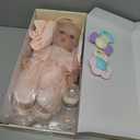 BABESIDE Reborn Baby Dolls Girl with Freckles, 20 Inch Lifelike Newborn Real Life Realistic Doll Soft Vinyl and Cloth Body Baby Dolls with Toy & Gift Box for Kids Age 3+