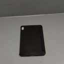 JETech Case for iPad mini (A17 Pro, 2024 Model, 7th Generation) / mini 6 (2021 Model, 6th Generation), Slim Stand Hard Back Shell Smart Cover with Auto Wake/Sleep (Black)