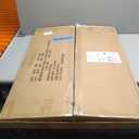 ZJSF Freestanding Dog Fence Indoor, Foldable Dog Gate for Doorways, Stairs or Hallways, Sturdy Wood Extra Wide Pet Gate with Support Feet for The House, Black, 24 "Height-4 Panels