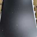 SHW 51 x 59 Inches L-Shaped Home Office Wood Corner Desk with Box Box File Drawers, Black