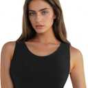 Chest Binder,Light Compression Binder Bras for Women Large Breasts,Soft Breathable,Light Exercise and Daily Wear (M)