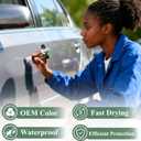 Crystal White Pearl(K1X) Touch Up Paint For Subaru Exact Match-Chips and Nicks 2 in 1 Car Paint Pen Scratch Rapair for Ascent/Impreza/Legacy/WRX/BRZ/Outback/Crosstek/Forester