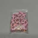 Mothers Dog Collar with Bow Tie, Cute Cotton Girl Dog Collar, Adorable Pink Bowtie Collars for Puppy Girl Dogs or Cat, Female Dogs Collars with Metal Buckle, S