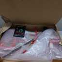 Lawn Mower Lift Jack, Lifting Platform 882 Lbs Capacity Telescopic Maintenance Jack for Garden Tractors and Riding Lawn Mower with Manual Handle & Power Tool Extension Handle - Red