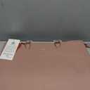 Laptop Tote Bag for Women 15.6 Inch Waterproof Leather Computer Bags Women Business Office Work Bag Briefcase Light Purple