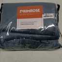 PRIMROSE 100% Full Blackout Velvet Curtains 96 inch Long for Living Room,Set of 2 Stone Grayish Blue Liner Rod Pocket Back Tab Thermal Window Curtains Room Darkening Curtains Drapes for Bedroom