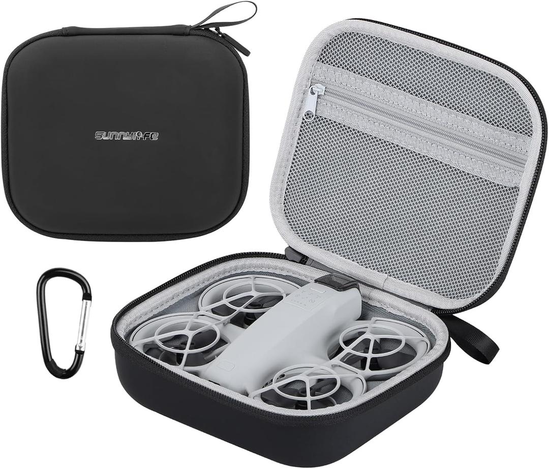 Carrying Case for DJI Neo Drone, Portable PU Storage Protective Bag for DJI Neo Drone Aceessories