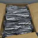 CHICERA 24 Pcs Black Plastic Champagne Flutes，Black Champagne Glasses Bulk, Made of Durable Plastic Material Can be Used for Weddings, Everyday Fun Parties and More!