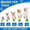 Dog Toys Ball, Interactive Dog Ball, Shaking with Gibbering Sound, for Training & Herding, M, 3.46 in (8.8 cm)