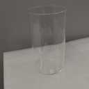 Thin Glass Cylinder Vases 2.5''/3.3'' Diameter 2mm Wall Thickness Clear Flowers Vase Hurricane Floating Candles Holders for Table Centerpieces Wedding Decor(3.3'' X 5.9'',7.9'',9.8'',36 Pcs)