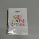 OTKBD Christian Notebook, Religious Prayer Journal for Women, God Is in the Details Bible Scripture Journal, Church Notes Notebook, Christian Gifts for Women, Faith-Based Gifts, 5.5x8.3 Inch