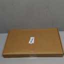 Monitor Stand Riser with 50 LB Capacity, Stable Wood Computer Monitor Stand for Desk Organizers, Anti-slip Computer Riser Monitor Shelf for PC Laptop Notebook Printer Computer iMac, Rustic Brown