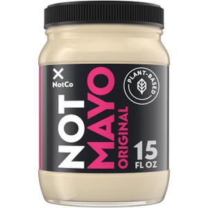 NotMayo Plant-Based Vegan Mayo, Dressing and Spread, 15 fl oz Jar, Best By: 06 MAR 2026