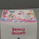 iPlay, iLearn Bouncy Pals Hopping Unicorn Horse, Toddler Girl Inflatable Bouncing Animal Hopper Toy, Outdoor Indoor Plush Ride on Bouncer, Baby Birthday Gift 18 Month 2 3 4 Year Old Kid - Unicorn