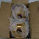 Vorriop 3 Set Gold Cake Stand，Display Plate Dessert Cupcake Pastry Candy for Party，Elegant Round Cylinder Columns tables for Weddings Cake Stands，Birthday Party