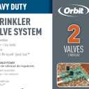 Orbit 57250 2-Valve Heavy Duty Preassembled Manifold