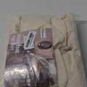 Genina Waterproof Seat Covers for Dining Room Chairs Covers Dining Chair Cover Kitchen Chair Covers (Beige, 6 Pcs)