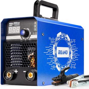 Stick Welder with Digital Display, 200A ARC/Lift TIG Welding Machine with Synergic Control, IGBT Inverter 110V/220V Portable MMA Welder Machine with Hot Start, Arc force and Anti-Stick