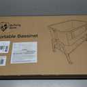 Motherly Haven Baby Bassinet Bedside Sleeper 53"L x 29"W x 63"H, Light Grey, Crib