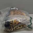 2ft Small Leopard Rug Round Cheetah Area Throw Rugs Washable Animal Skin Floor Mats Non Skid Modern Soft Circular Carpets for Bedroom Bathroom