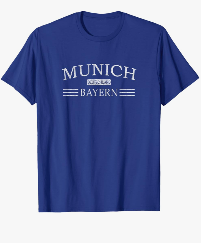 Munich Bayern Deutschland - Bavaria Germany T-Shirt, Size: Large Munich Bayern Deutschland - Bavaria Germany T-Shirt, Size: Large