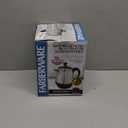 Farberware Electric Coffee Percolator, FCP240, Stainless Steel Basket, Automatic Keep Warm, No-Drip Spout, 4 Cup, Black/Silver