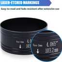 Piston Ring Compressor Tool for 4.065" Bore, Fits for 6.2L LS3 L99 LS9 L92 K9H L94