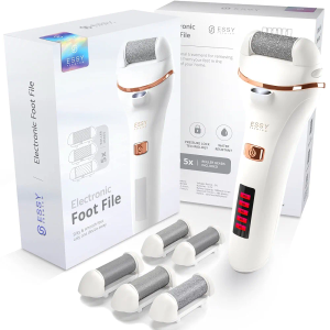 Essy Electric Foot Callus Remover for Feet Electric Foot Filer Dead Skin Remover for Feet Callous Remover Tool Electric Pedicure Electric Foot File