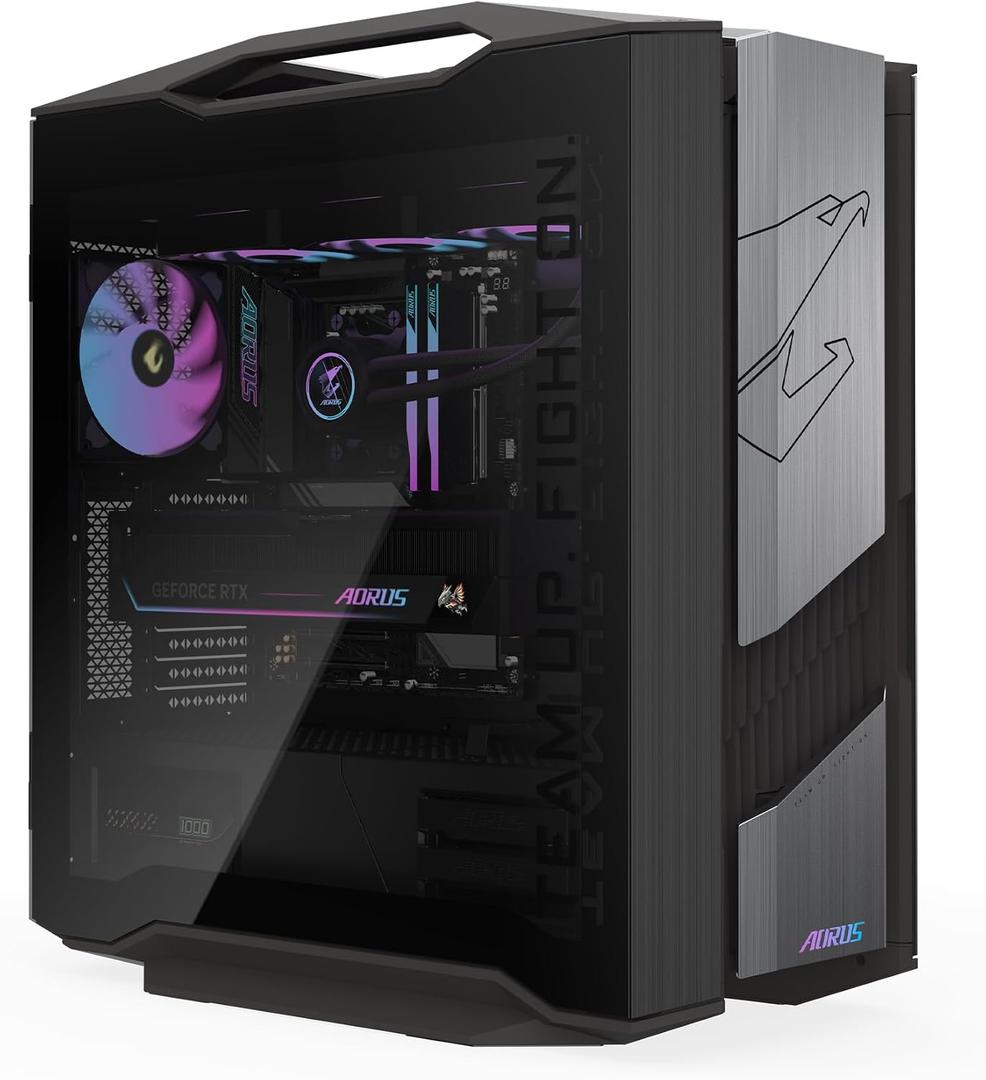 GIGABYTE AORUS Gaming Desktop PC, AMD Ryzen 7 9800X3D, RTX 5090, 64GB DDR5 RAM, 2TB Gen5 NVMe SSD, Windows 11 Home, AORUS Supreme 5 AS5A7N9-5000