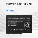 DS Lite Battery, USG-003 2500mAh Li-ion Replacement Battery for Nintendo DS Lite, NDSL Game Player, with Repair Tool Kit (Not for Nintendo DSi, DSi XL, DSi LL)